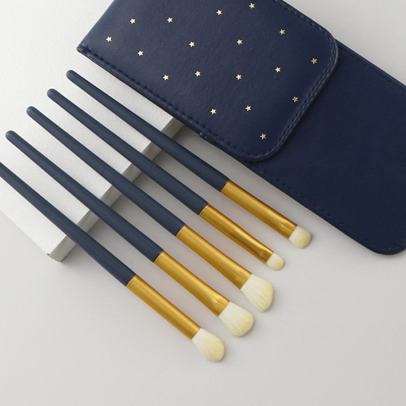 5 eye shadow brush suit soft hair eye cover brush Zzy Dyeing Brush Eyewear nose and shadow brush Makeup Brush eye line Brushed Animal hair