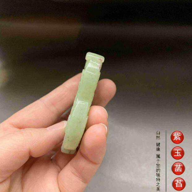 Украшения на руку 老玉古玩神兽保平安双面玉佩腰佩小手把件小摆件清仓包邮007