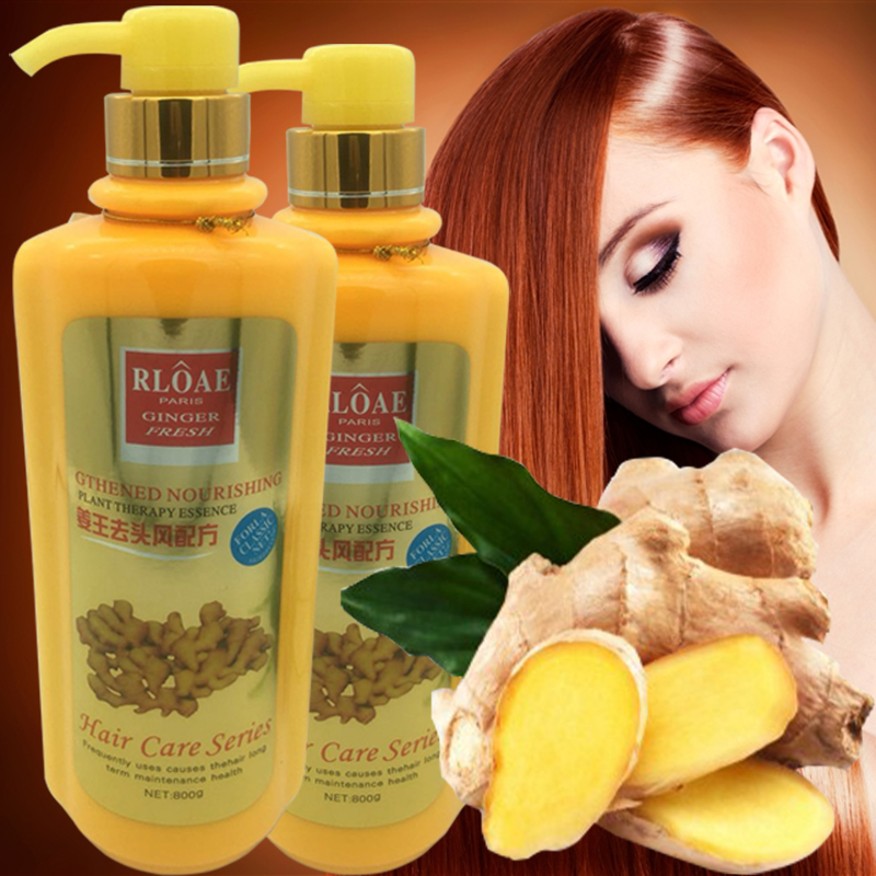 Ginger Wang Thermal therapy ginger shampoo Dew Ginger juice Key Fat Conservation Restoration anti-dry blight Men and women Professional shampoo for men and women