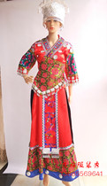 Minority costumes silver ornaments Miao and Dong stage costumes ethnic costumes ethnic costumes