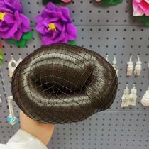 Miao Jiujiu Miao headdress wig bag is rolled up and can be worn directly with performance costumes and ethnic costumes.