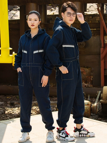 Светоотражающий комбинезон для работы с капюшоном, штаны подходит для мужчин и женщин, делается под заказ