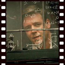 Beautiful Mind Beautiful Realm Lifelong Beauty with You 2001 American movie Super Chinese subtitles non-promotional poster