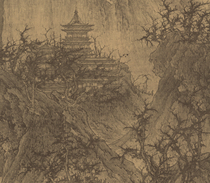 Li Cheng Qingluan Xiaosi Picture Antique Calligraphy and Painting Fine Art Painting Landscape Picture Ancient Calligraphy and Painting Giclee Reproduction