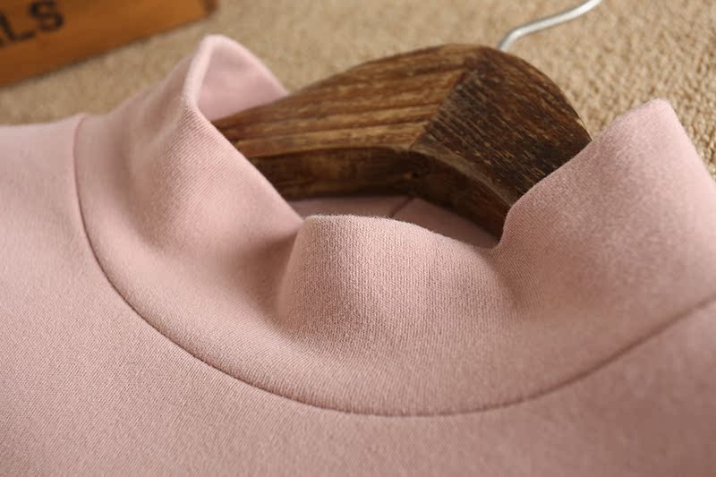 Nhật Bản đơn nữ đồ lót cotton cổ áo ấm hàng đầu quần áo mùa thu quần áo đơn dịch vụ gia đình tăng phân 2 miếng ao giu nhiet nu