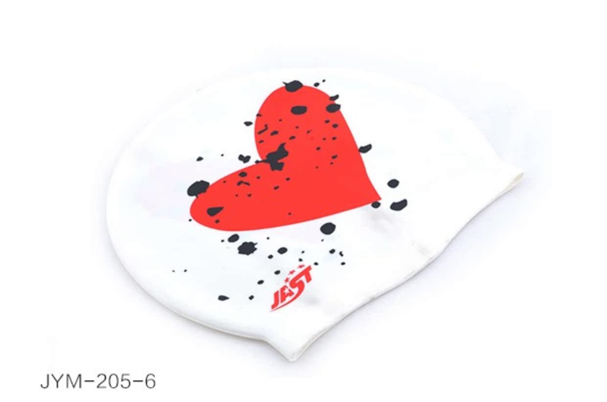 Jiasite mũ bơi màu chuyên nghiệp Thiết bị bơi silicone không thấm nước Độ đàn hồi cao thoải mái cho nam và nữ mũ bơi người lớn - Mũ bơi 	mua mũ bơi rẻ	
