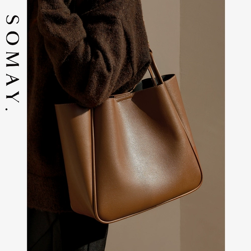 Сумка через плечо, вместительная и большая весенняя сумка на одно плечо, сумка подмышку