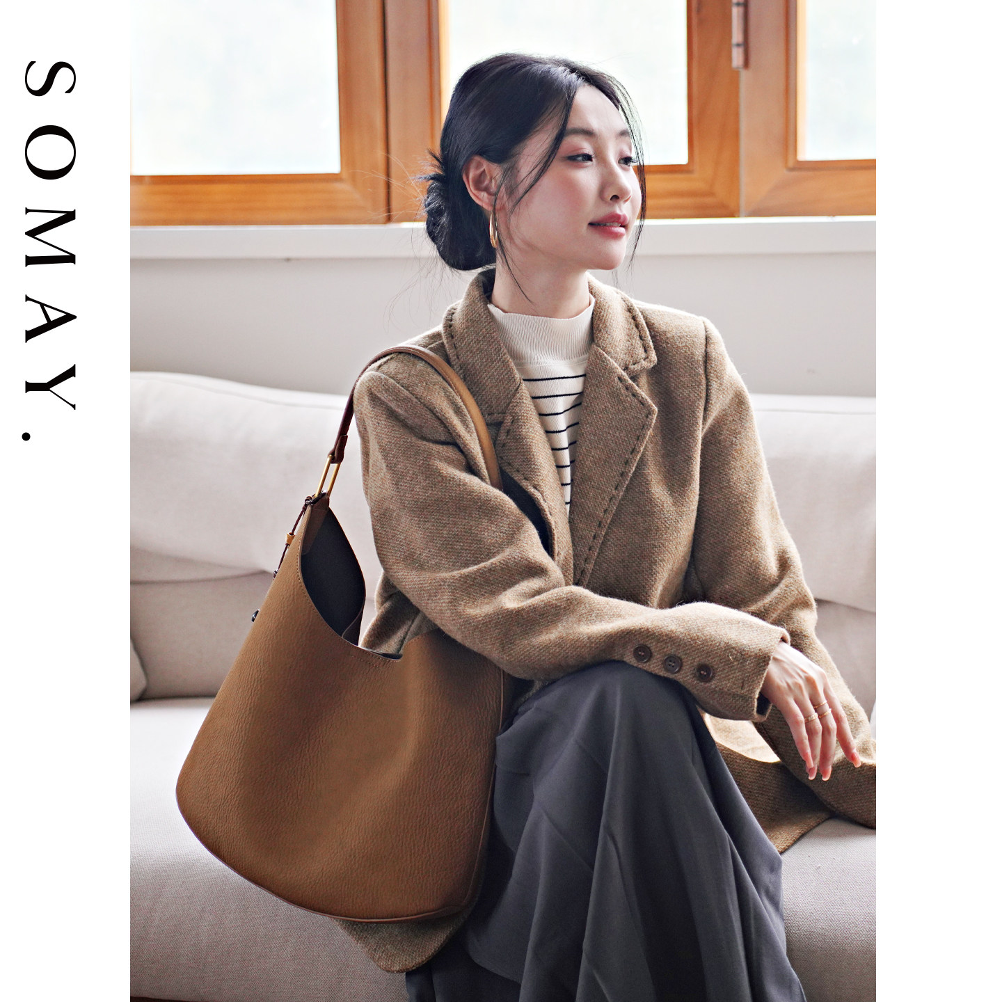 Women's Tote Bag 2026 New Summer Versatile Large Shoulder Bag High Capacity Underarm Bag For Commuting - Thumbnail 3