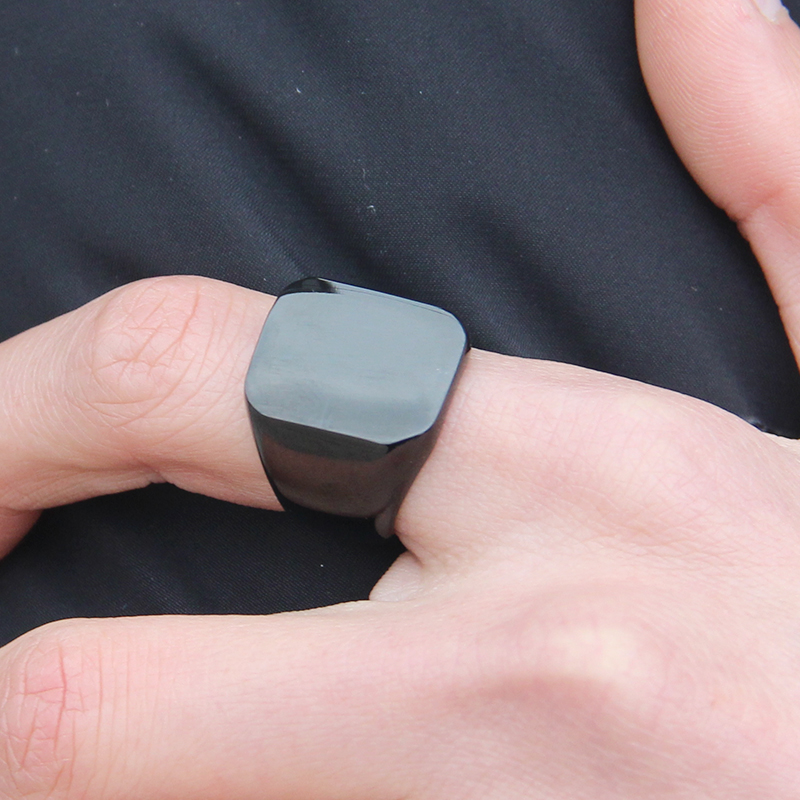 Bague homme en Acier au titane - Ref 3087339 Image 3