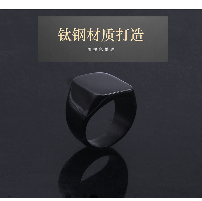 Bague homme en Acier au titane - Ref 3087339 Image 22