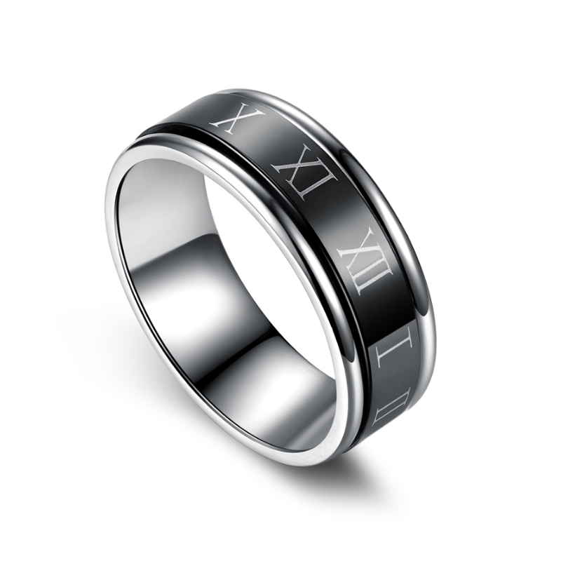 Bague homme en Acier au titane - Ref 3087630 Image 5