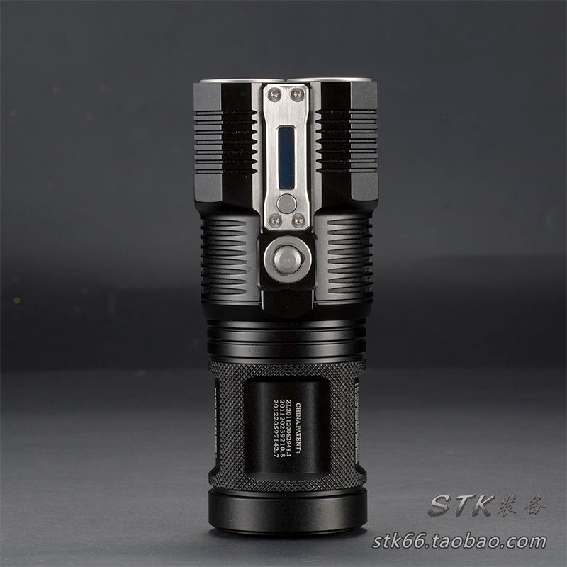 NITECORE Knight Cole TM28 6000 lumens super bright little monster outdoor search glare flashlight