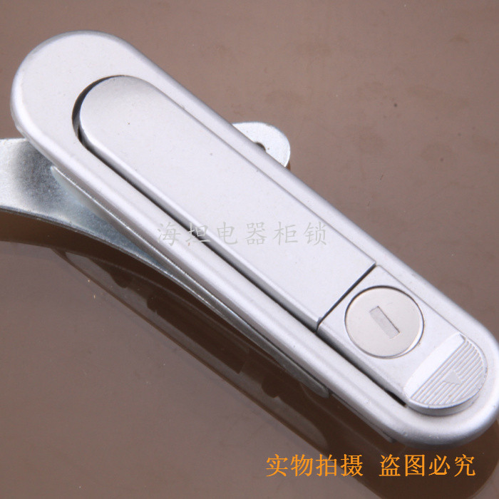 Manufacturers direct sales of Haitan Distribution Box Door Electric Cabinet Lock Mechanical Lock Bomb Hand Lock Flat Lock AB302-1