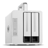 Terramaster D2-340 дисковый шкаф Thunderbolt3 Двойной молниенос 3-х пластинга, ящик для хранения жесткой дисковой коробки поддерживает редактирование фильмов и телевидения RAID1