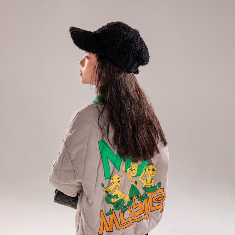 Yuxingyuyan girls' jacket autumn and winter thickened top 2022 new winter clothing