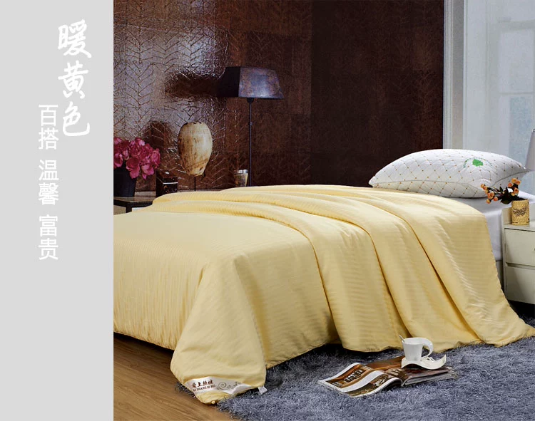 Đặc biệt cung cấp miễn phí vận chuyển bông Tribute satin bông satin lụa quilt đặc biệt quilt vàng trắng hồng đôi - Quilt Covers