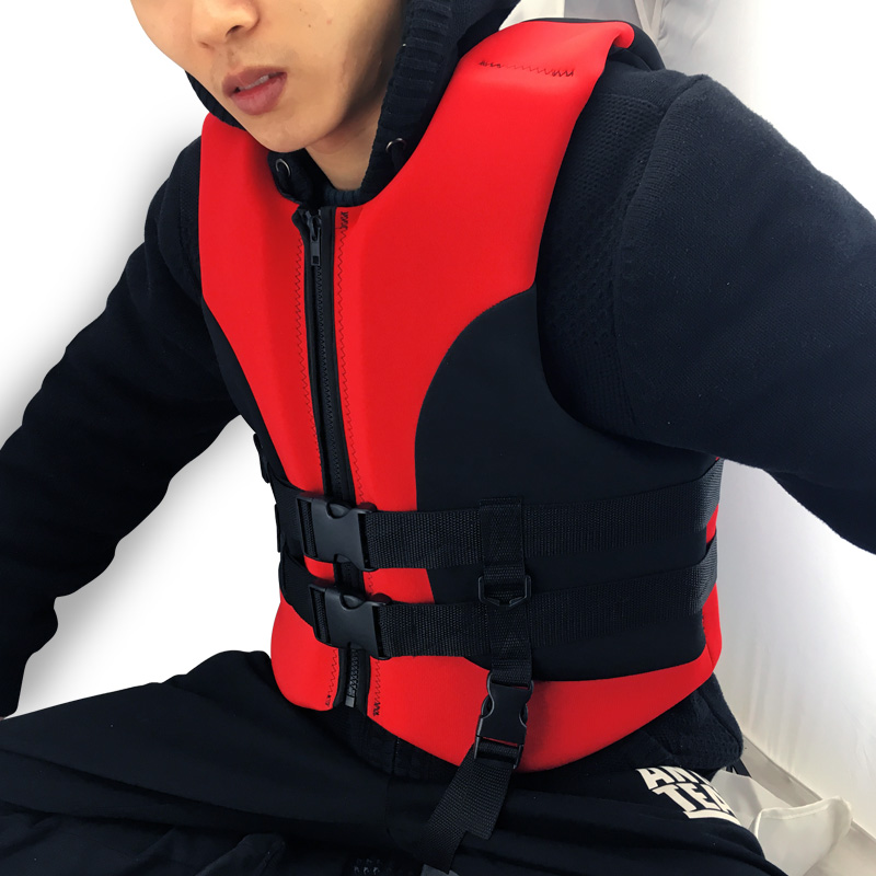 Professional adult children's life jackets have high buoyancy, short large size, close-fitting portable snorkeling, rock fishing, yacht floating jackets