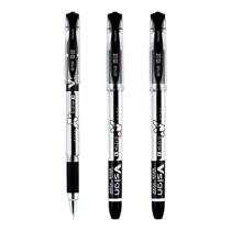 Golden million-year-old gel pen G-1213A student exam black water pen signature pen half needle tube a box