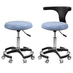 치과 의사 의자, 의료 미용 리프트 의자, 등받이가 있는 간호사 의자 보조자, 손으로 제어할 수 있고 발로 제어할 수 있는 리프트 의자