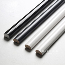 Nordic White Accessories Ohms Wire Half Wall Closeted corner Bar Kitchen Toilet Tile Waist Line Skirting