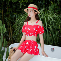 Swimsuit Women Conservative Split Skirt Swimsuit 2020 New Slim Sexy hipster Fairy Fairy Spa Swimsuit