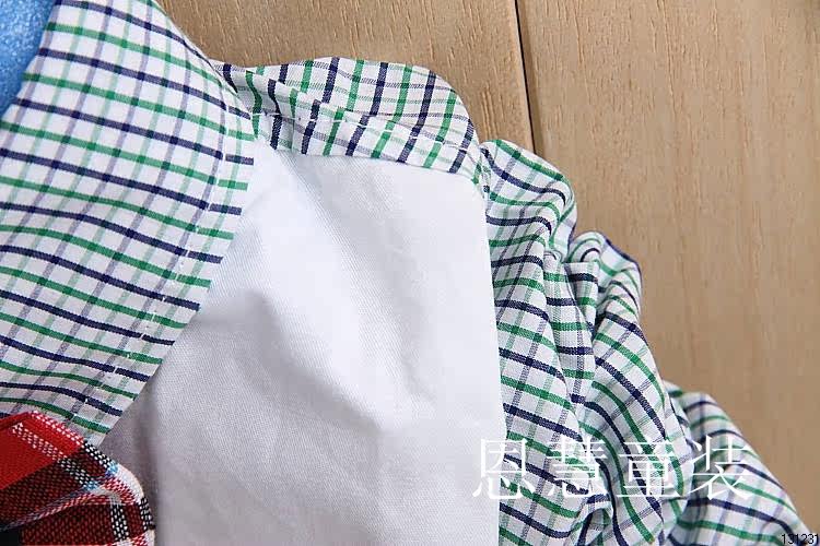 Chemise garcon à manche longue - Ref 2078142 Image 32