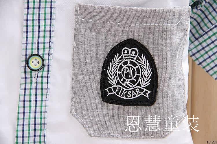 Chemise garcon à manche longue - Ref 2078142 Image 34