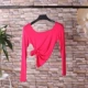 Cotton modal cổ thấp chạm đáy áo sơ mi nhiệt phần mỏng bó sát đơn mảnh quần áo mùa thu áo khoác nữ mặc kích thước lớn áo thu đông nam trung nien
