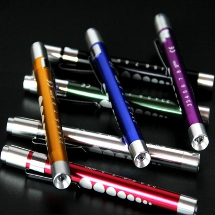 Eye flashlight Pupil light Pupil Pen Otolaryngology Oral Flashlight Yellow LED Pen Flashlight Pen Flashlight