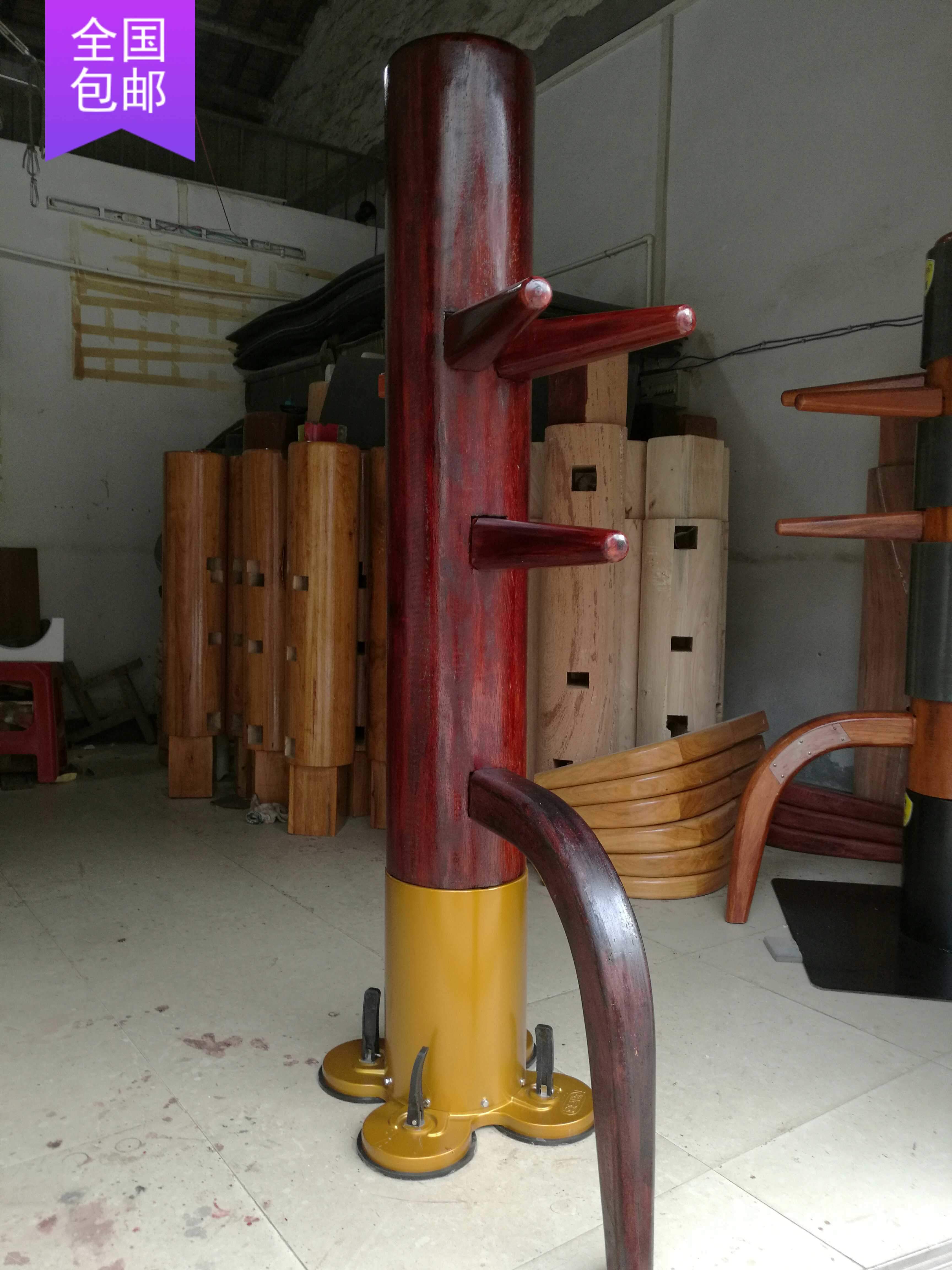 Foshan Zeng's one ton suction large suction cup upright Wing Chun Muk Man Ppile alive pile for 5 years