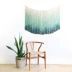 ROSI 楉 gradient Tấm thảm dệt bằng tay được nhuộm màu đậm thảm treo tường decor	 Tapestry
