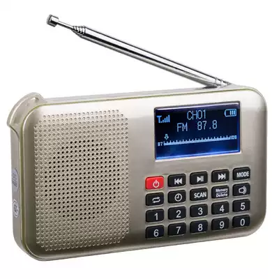 New solar player L388 elderly radio portable multi-function poem old song Storybook English