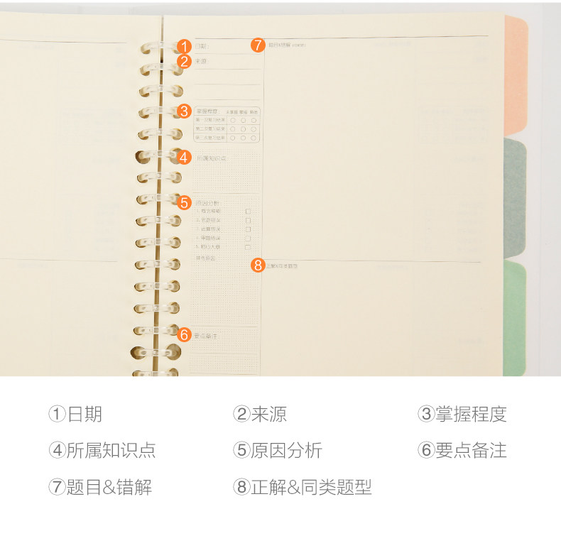 晨光笔记本 A5/B5错题本活页本笔记本网格本活页笔记本 晨光笔记本 A5/B5错题本活页本笔记本网格本活页笔记本