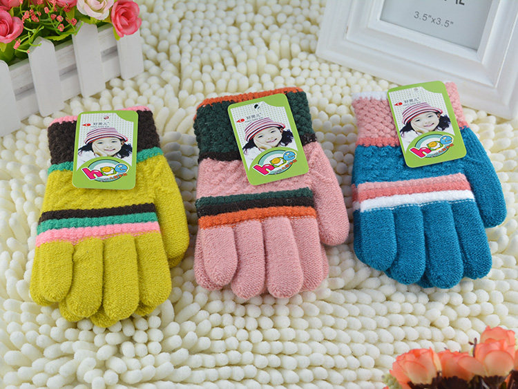 Gants pour fille en cachemire - Ref 2150551 Image 15