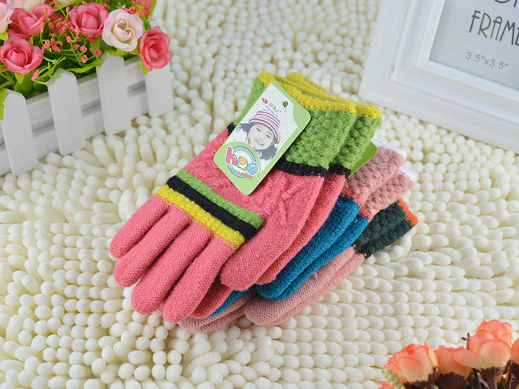 Gants pour fille en cachemire - Ref 2150551 Image 24