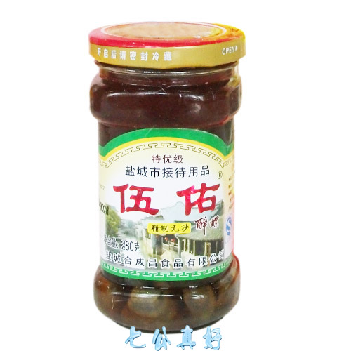 Yancheng specialty Wuyou drunken snail synthetic Changteyou drunk yellow mud snail 280g old brand soup is rich and plump and crispy