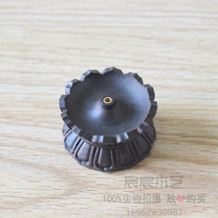 Purple Light Sandalwood Lavender Stove Line Incense Stove Sink sandalwood Fragrant Sandalwood Lotus Scent Oven Chambergine Parsley incense holder Incense Box Wood