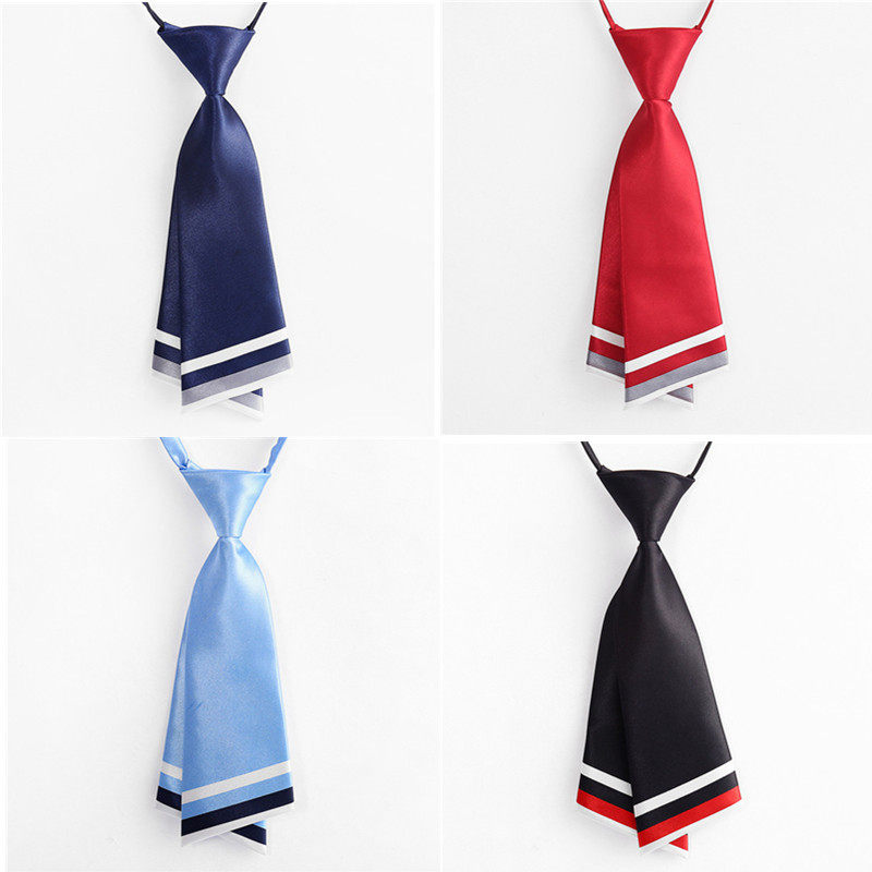 Korean version of women's professional dress collar college style uniform female JK school uniform bank 4S shop lazy tie