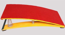 S-type springboard Track and field gymnastics board Childrens martial arts springboard S-type springboard Spring pedal Martial arts somersault springboard