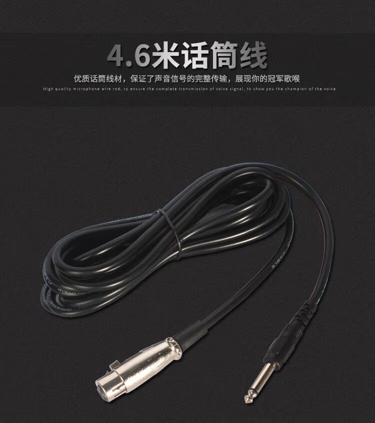 mua micro Con ngựa sao AK-123K học hát cáp truyền hình máy tính tại nhà loa karaoke mic thu âm máy tính