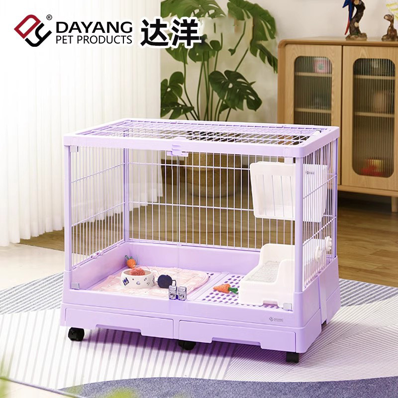Dayang New Style Rabbit Cage Transparent Glass Large Household Rabbit Cage Indoor Special for Guinea Pigs R81Pro