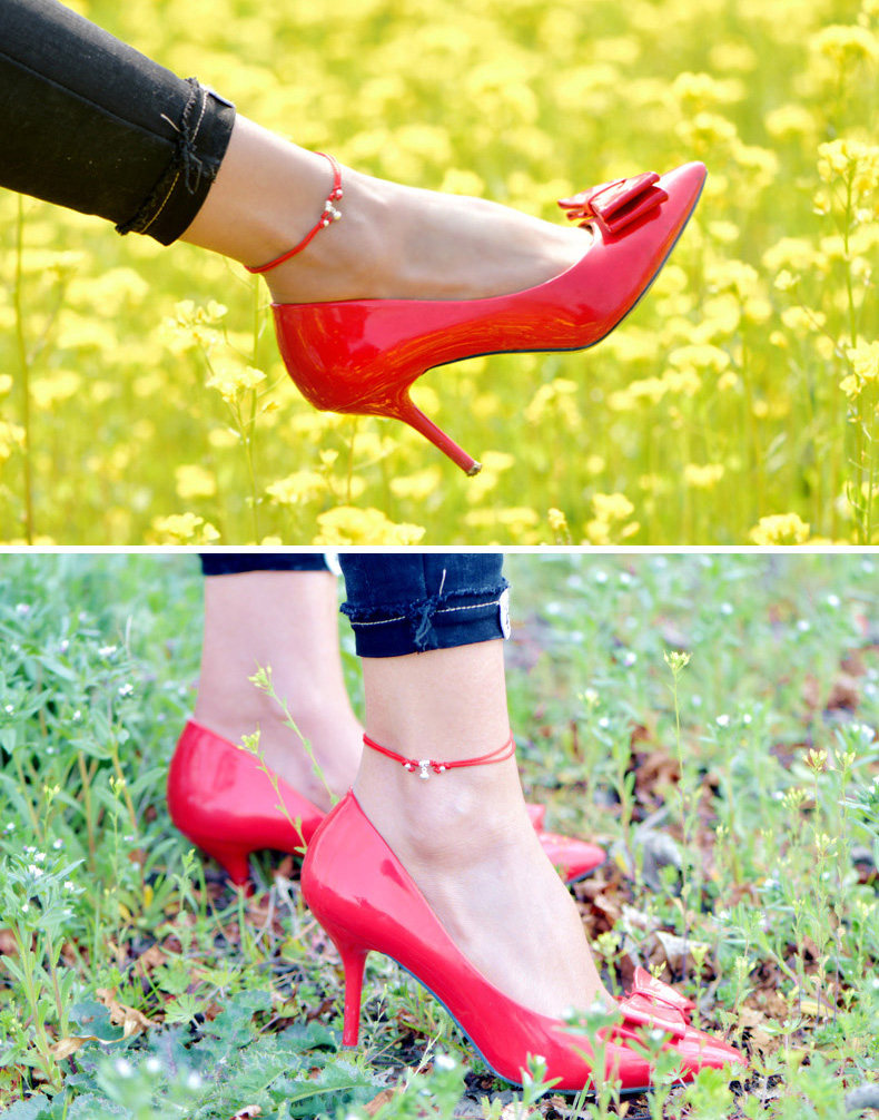 Chaine de cheville Femme      en Argenterie - Ref 3101737 Image 3