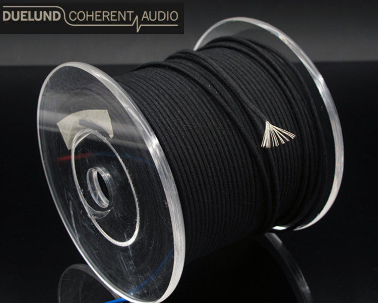 Danish original Duelund Duran 12GA copper oil-immersed silk finished line can be customized with different specifications