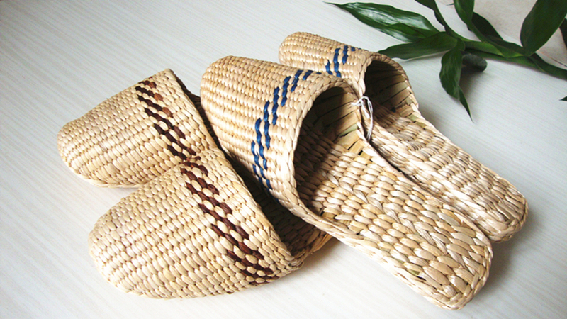 Special Offer! Reed Slippers for Home Use, Men's and Women's Shoes, Straw Sandals, Woven Shoes, Export Fashion Shoes, All-Season Shoes, Eco-Friendly Shoes