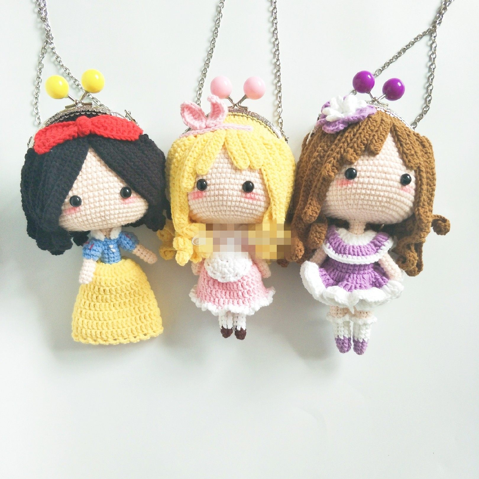 Crochet Doll Diagrams Decontrol 3 Princess Family Gold Package 10 5cm Kou Golden Pack Series Diagrams Decontrol