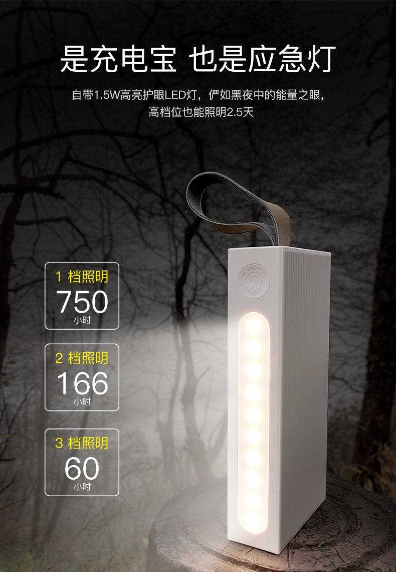 Yu Bo Bảo 30.000 mA dung lượng lớn có thể sạc điện thoại di động phổ biến tablet điện LED đèn polymer - Ngân hàng điện thoại di động sạc dự phòng hoco 20000mah