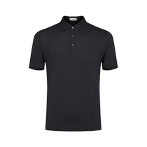 (Same style in the mall) Qi brand short-sleeved POLO shirt for men 2024 summer new fashion casual young and middle-aged T-shirt