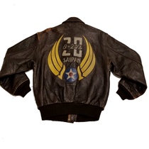 AVIREX A-2 Alex flight jacket Brozon 20th Air Force B-29 SAIPAN Mippo clothing