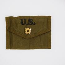 US military fanny pack US needlework bag Vintage US military version of the bag World War II inventory bag