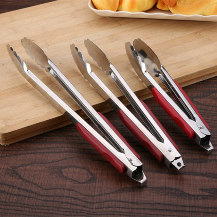 Food clip barbecue clip 304 stainless steel food clip Bread clip Steak clip buffet clip Iron clip